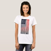 T-shirt Drapeau USA (Devant entier)