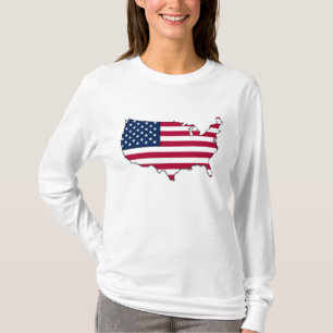 T-shirt Drapeau USA - Chemise
