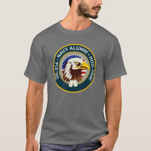 T-shirt Drapeau USA Emblème Aigle Chemise DD 214 des anc
