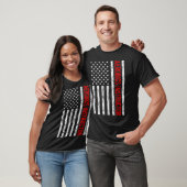 T-shirt Drapeau USA - Instructeur d'aérobic (Unisexe)