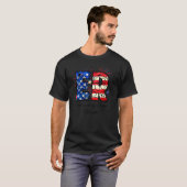 T-shirt Drapeau Usa Salle D'Urgence Infirmière Nurs Er Enr (Devant entier)