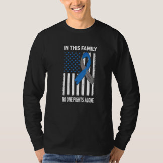 T-shirt Drapeau USA Sensibilisation au diabète de type 1 S