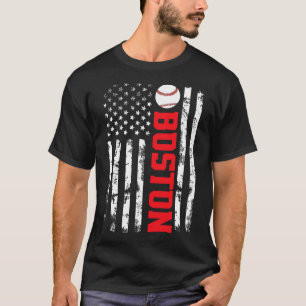 T-shirt Drapeau Usa Vente Boston