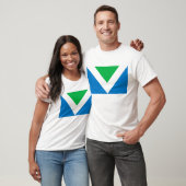 T-shirt Drapeau végétal (Unisexe)