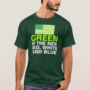 T-shirt Drapeau vert