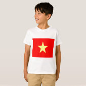 T-shirt drapeau vietnam (Devant entier)