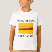 Drapeau vietnamien du sud - rendez le Vietnam