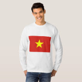T-shirt Drapeau vietnamien (Vietnam) (Devant entier)