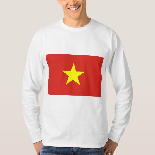 T-shirt Drapeau vietnamien (Vietnam) (Devant)
