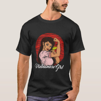 T-shirt Drapeau vietnamien Vietnam Vietnamien