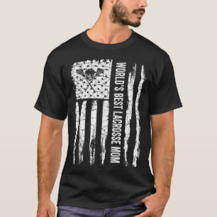 T-shirt Drapeau vintage américain du monde de la meilleure