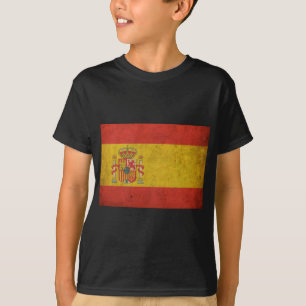 T-shirt Drapeau vintage de l'Espagne