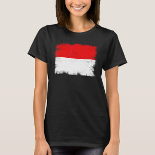 T-shirt Drapeau vintage d'Indonésie Jour de l'indépendance