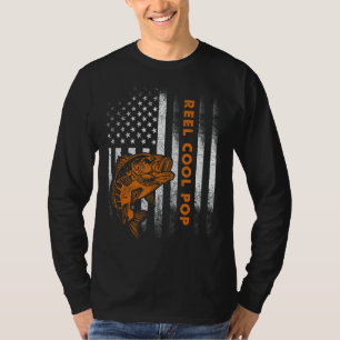 T-shirt Drapeau Vintage Drapeau américain Cool Pepe Pères