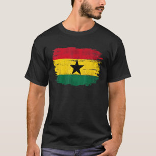T-shirt Drapeau vintage Du Ghana Pour Le Ghana