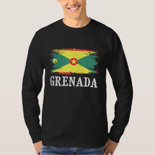 T-shirt Drapeau vintage Grenade I Love Grenade
