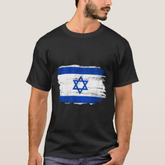 T-shirt Drapeau vintage Israël pour cadeau israélien