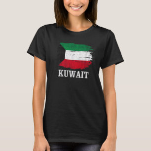 T-shirt Drapeau vintage koweïtien