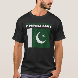 T-shirt Drapeau Vintage pakistanais Pakistan Fierté pakist