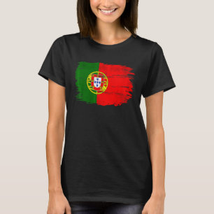 T-shirt Drapeau Vintage Portugal pour Portugais  