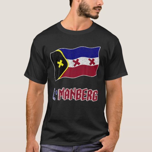 T-shirt Drapeau vintage Tommyinnit L'manberg (Devant)