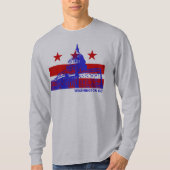 T-shirt Drapeau Washington DC (Devant)
