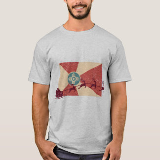 T-shirt Drapeau Wichita Noël