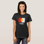 T-shirt Drapeau Yézidi Ezidi (Devant entier)