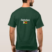 T-shirt Drapeau zimbabwéen, Drapeau du Zimbabwe (Dos)