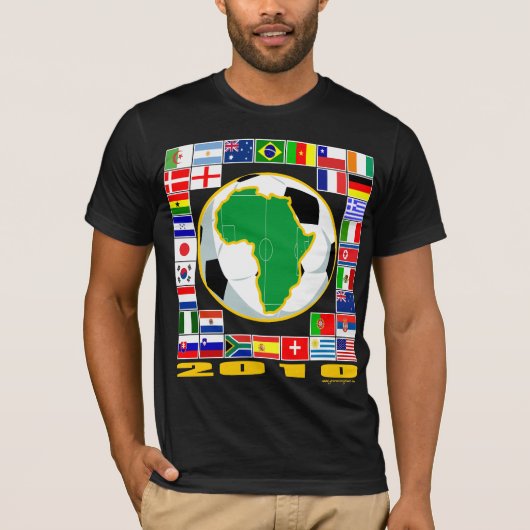 T-shirt Drapeaux - 2010 (Devant)