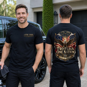 T-shirt Drapeaux américains Patriotique USA 250