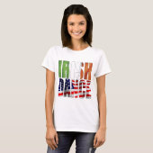 T-shirt Drapeaux de danse (Devant entier)