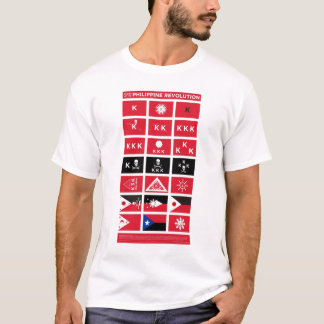T-shirt Drapeaux de la révolution philippine