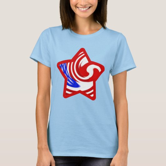 T-shirt Drapeaux Du Tourbillon (Devant)