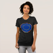 T-shirt Drapeaux d'Union européenne (Devant entier)