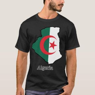 T-shirt Drapeaux et pays Algérie