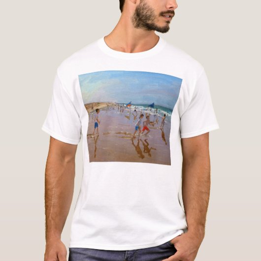 T-shirt Drapeaux et réflexions Montalivet (Devant)