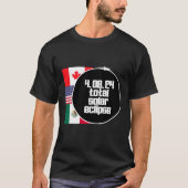 T-shirt Drapeaux internationaux Eclipse (Devant)