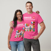 T-shirt Drapeaux suisses (Unisexe)
