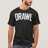 T-shirt Drawl Stencil (Devant)