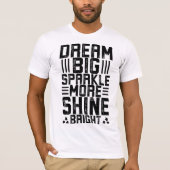 T-shirt  “Dream, Believe, Conquer - Unleash Your Potential (Devant)