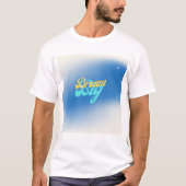 T-shirt Dream Big blue (Devant)