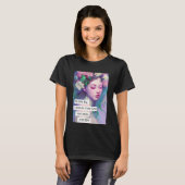 T-shirt Dream Big, Citation inspirante pour fille (Devant entier)