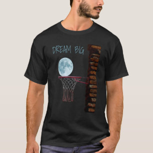 T-shirt Dream Big Moon Boy's Basketball