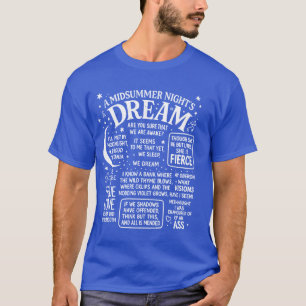 T-shirt Dream Bold - Shakespeare Magic Tee