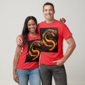 T-shirt * Dream Dragon Whimsical - Aquarelle Laver Tee (Unisexe)