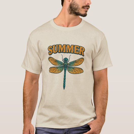 T-shirt Dream Dragonfly – Tee Graphique de Nature (Devant)