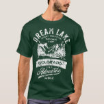T-shirt Dream Lake Rocky Mountain National Park<br><div class="desc">Dream Lake Rocky Mountain National Park Distressed Design T-Shirt.</div>