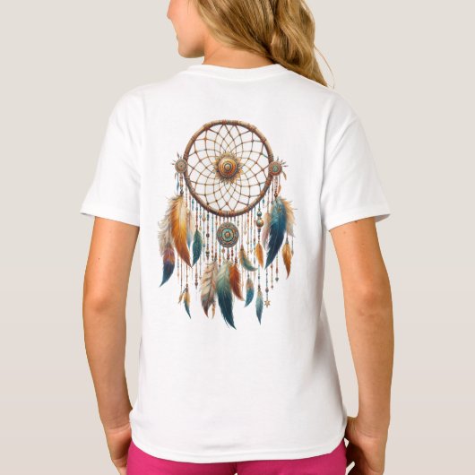 T-shirt Dreamcatcher sur un thème bohème (Dos)