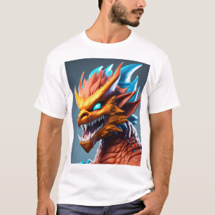 T-shirt Dreams de dragon lunaire : conception de bannières